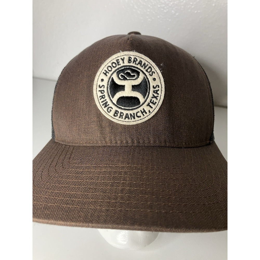 Hooey Brands- Spring Branch, Texas Adjustable Brown And Black Men's Cap‎ - Picture 2 of 9